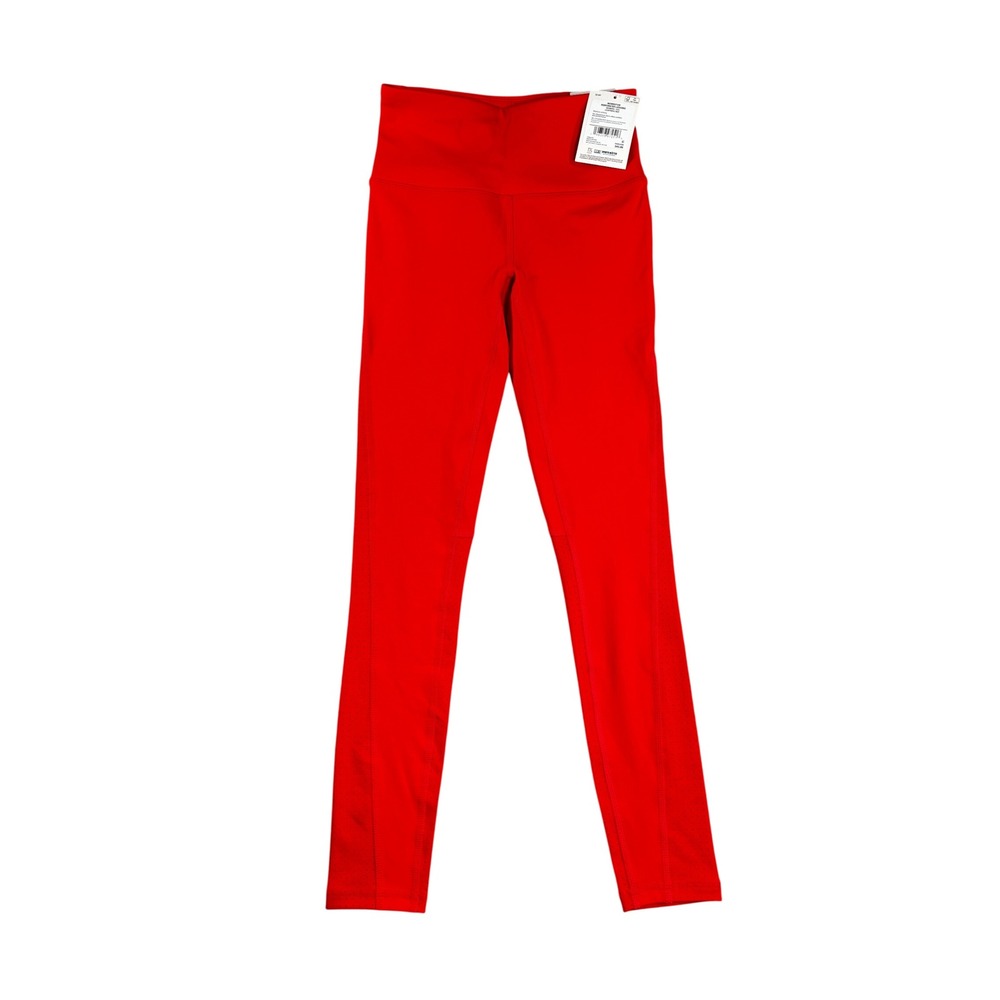 DSG Momentum High-Rise 7/8 Perforated Leggings Lightning Red XXS DAW24308
